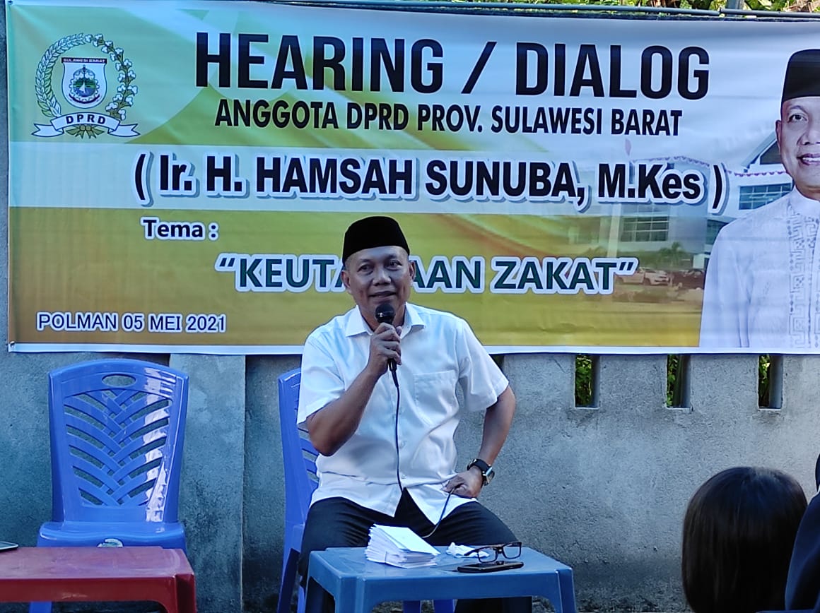 Hamsah Sunuba gelar Hearing/Dialog Tentang Keutamaan Zakat di Polman